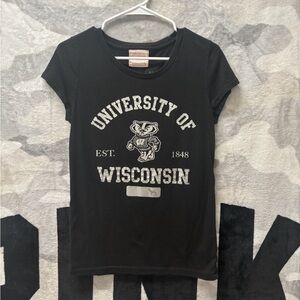 PINK Rhinestone Wisconsin T-shirt